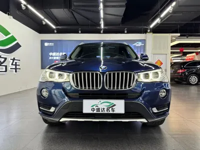 BMW X3 (Import) 2016, 88000 км, за 68800 CNY