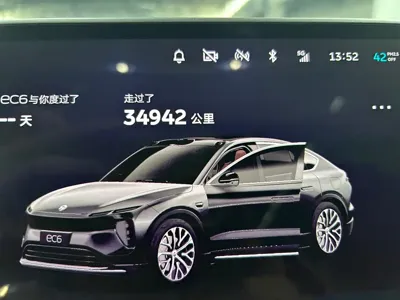 Nio EC6 2024, 35000 км, за 135800 CNY - фото 8