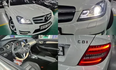 Mercedes-Benz C-Class 2013, 91803 км, за 7500000 KRW - фото 1