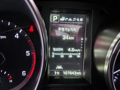 Hyundai Santafe 2017, 107626 км, за 16400000 KRW - фото 5